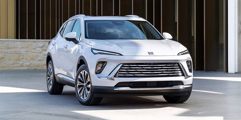 White 2025 Buick Envision standing