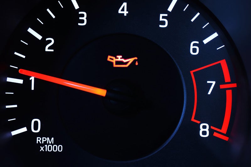 GMC Oil Light On? This Is One Warning You Don't Drive Through 